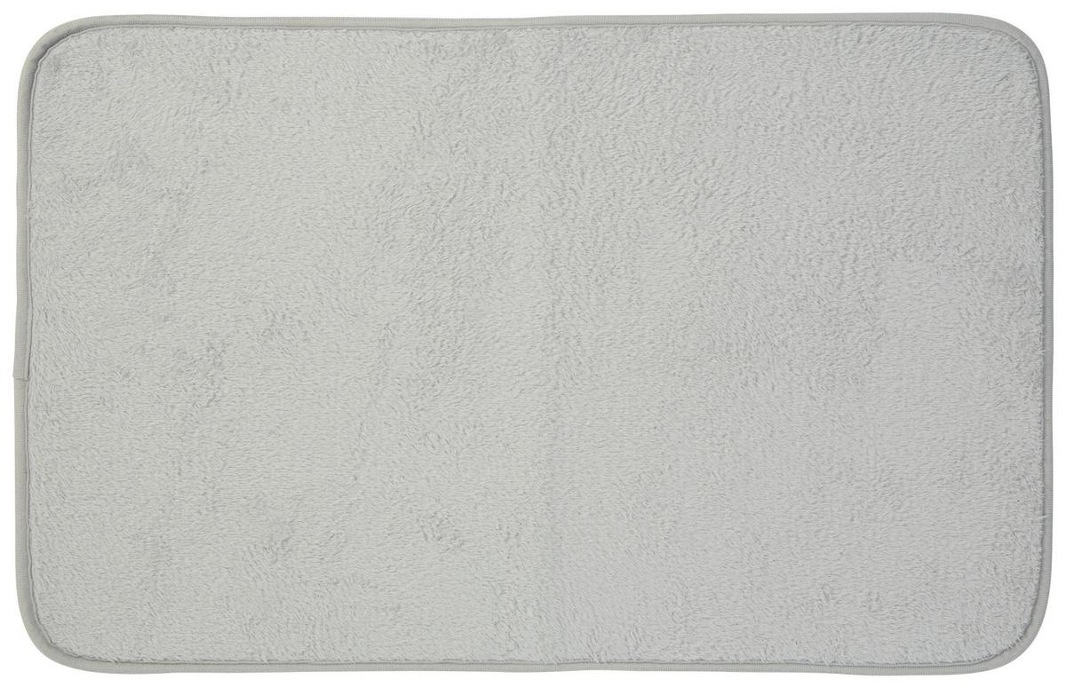 Kupaonski Tepih Aktion - srebrne boje/zelena, Konvencionalno, tekstil (45/70cm)