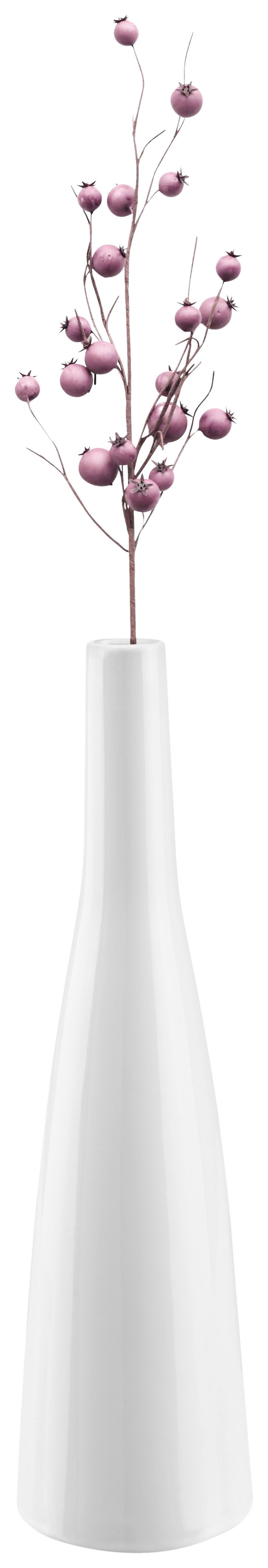 WAZON PLANCIO II - biały, Modern, ceramika (8,5/33cm) - Modern Living