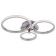 LED-Deckenleuchte Johanna max. 18 Watt - Silberfarben, Metall (49/40/8,5cm) LED-Deckenleuchte Johanna max. 18 Watt - Silberfarben, Metall (49/40/8,5cm)
