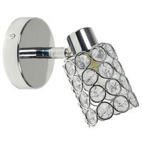 Reflektor York - boje kroma/prozirno, Konvencionalno, staklo/metal (16/8/14cm)