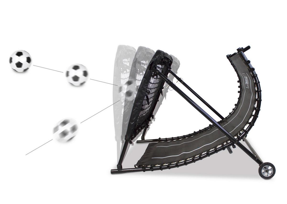 Fußballtor Exit Schwarz - Schwarz, KONVENTIONELL, Metall (124/90/105cm) - EXIT Toys