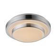 LED-Deckenleuchte Melvin, max. 12 Watt - Weiß, KONVENTIONELL, Kunststoff/Metall (29/9cm) - MÖMAX modern living