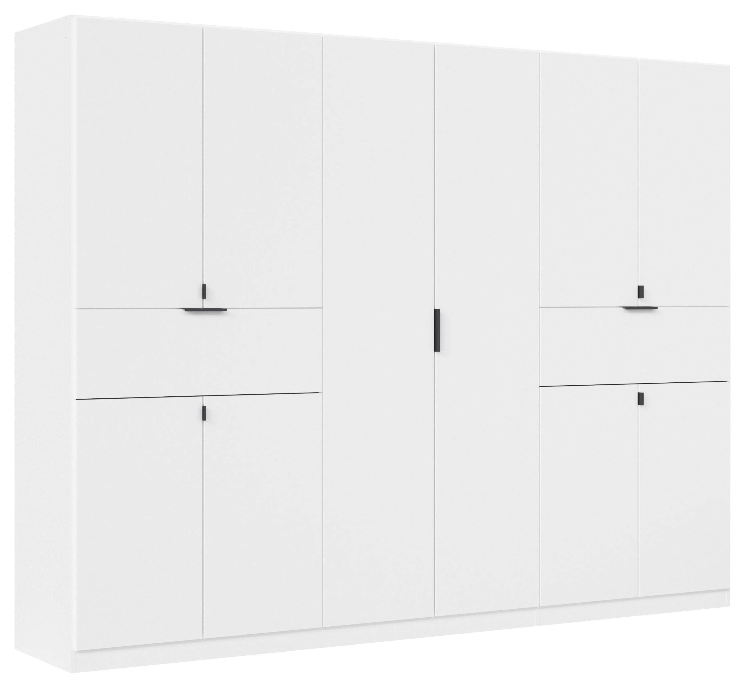 Ormar S Klasičnim Vratima Ticao - bijela/siva, Moderno, drvni materijal/metal (271/210/54cm) - Modern Living