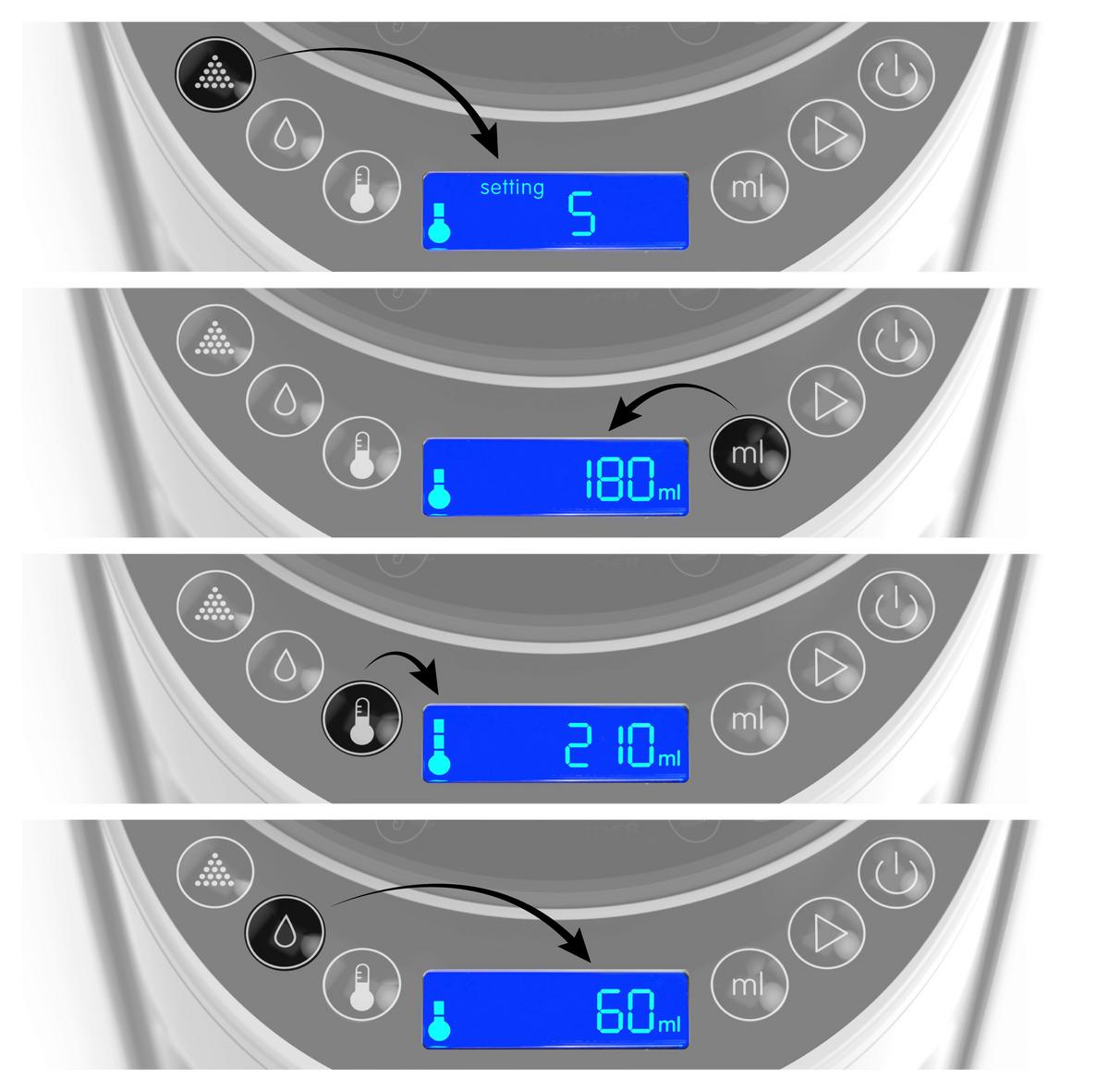 URZĄDZENIE DO PRZYG. JEDZENIA 18938 FORMULA PRO ADVANCED - biały, Basics (18.9/38.6/29.6cm) - Baby Brezza