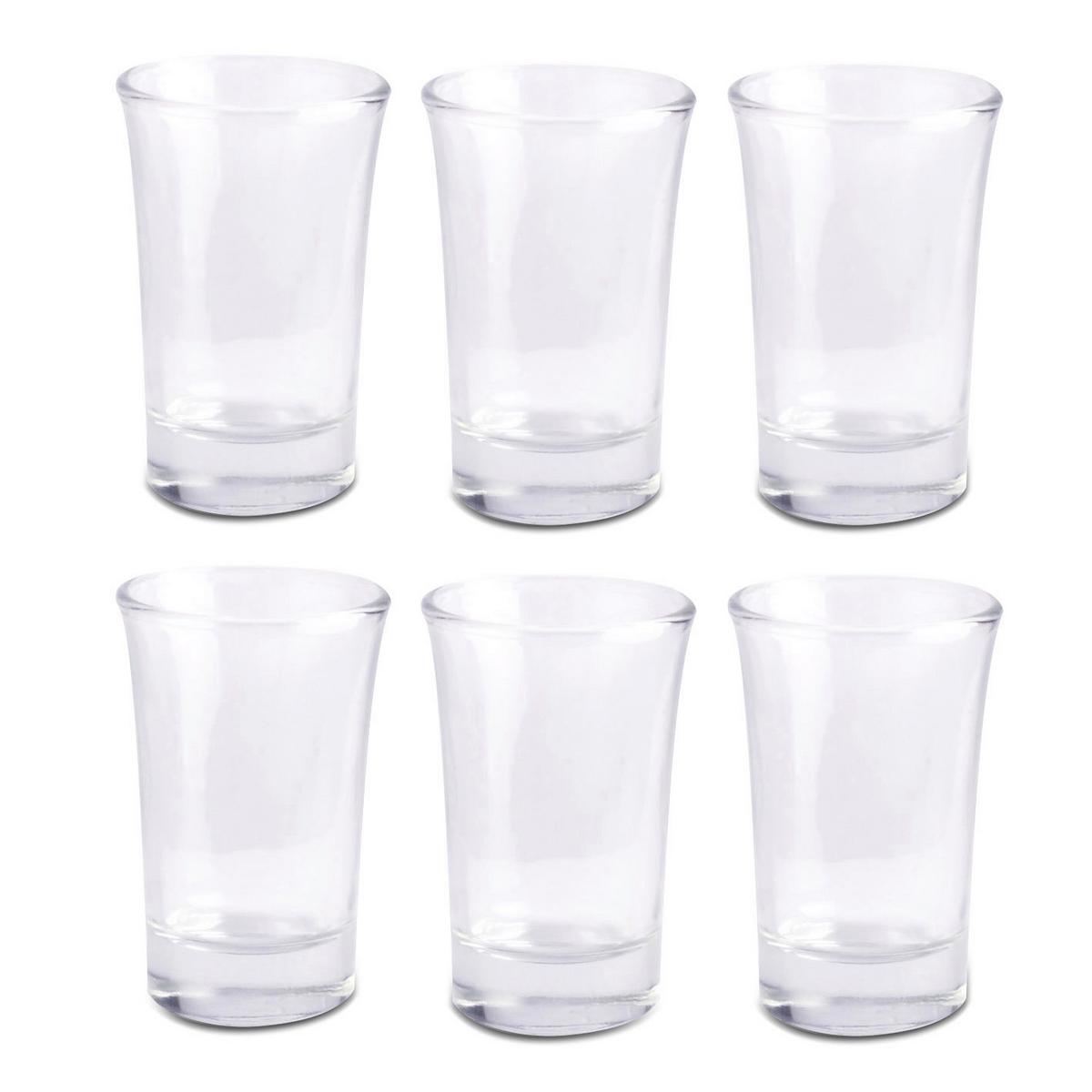Set pahare tărie 47ml 6/1 Joe - străveziu, Konventionell, sticlă - Mömax