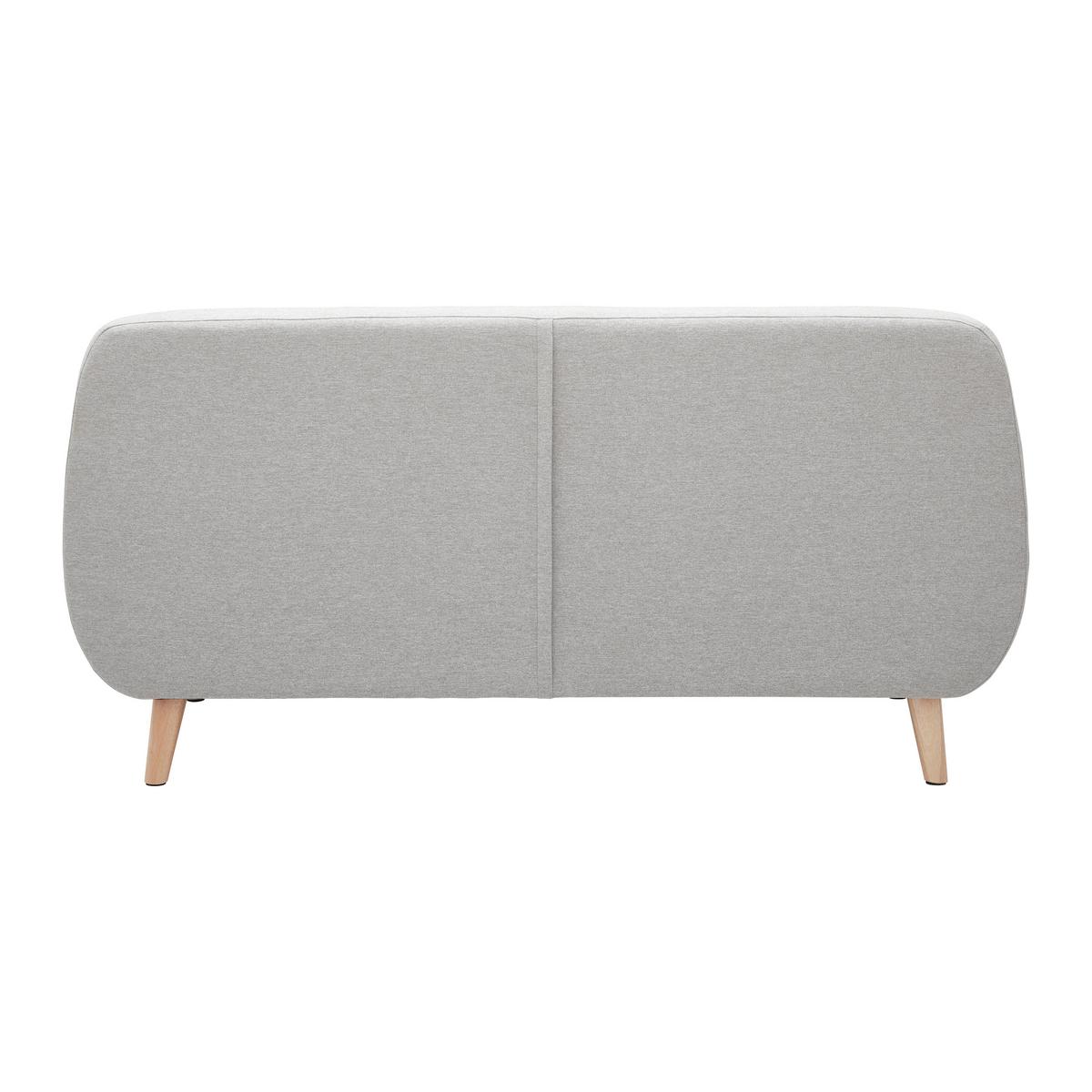 Sofa Dilly Hellgrau Leinenoptik - Hellgrau, MODERN, Holz/Textil (174/85/78cm) - Bessagi Home