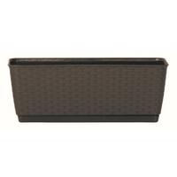Virágláda Ratolla 50 - barna, műanyag (10/50cm)