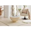 VÄVD MATTA ELIO 1 - cremefärgad, Modern, textil (80/150cm) - Mömax