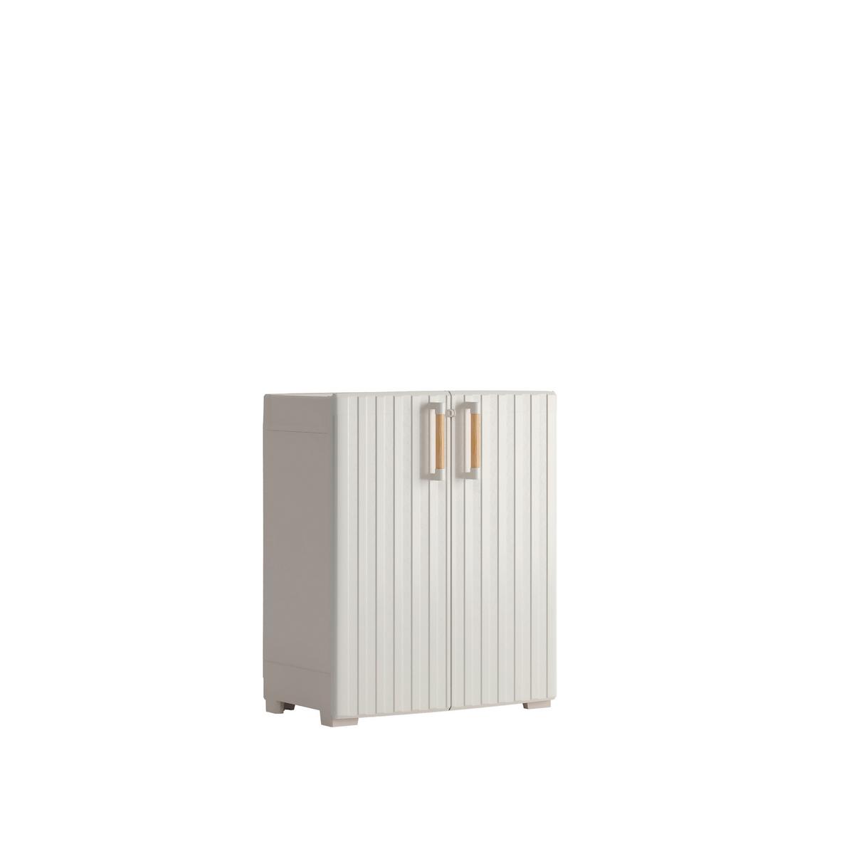 Szerszámosszekrény Keter Groove 255130 - bézs/homokszínű, műanyag (80/45/98cm) - Keter
