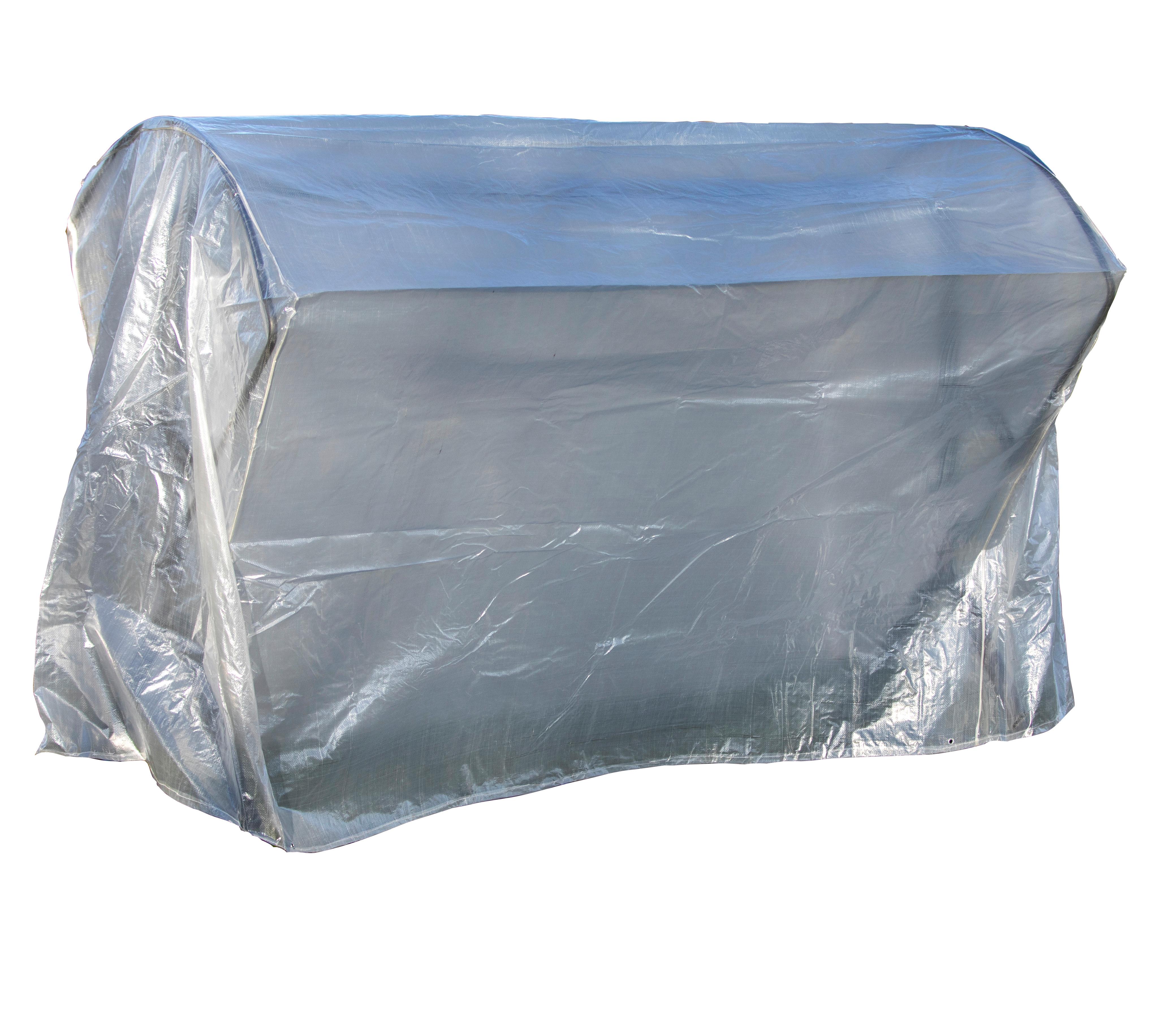 Schutzhülle Abdeckhülle für Schaukel Transparent - Transparent, Basics, Kunststoff (215/150/145/155cm) - Mömax
