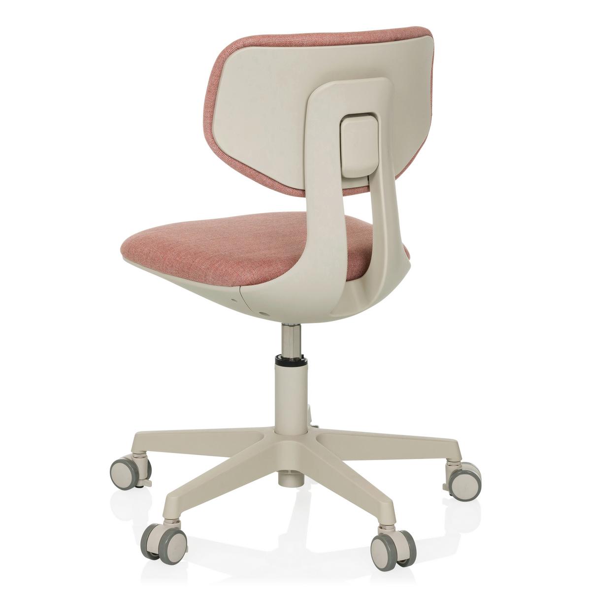 Otroški Vrtljivi Stol Kiddy Classic, Roza - roza/krem barve, Moderno, umetna masa/tekstil (52/70 - 79/52cm) - MID.YOU