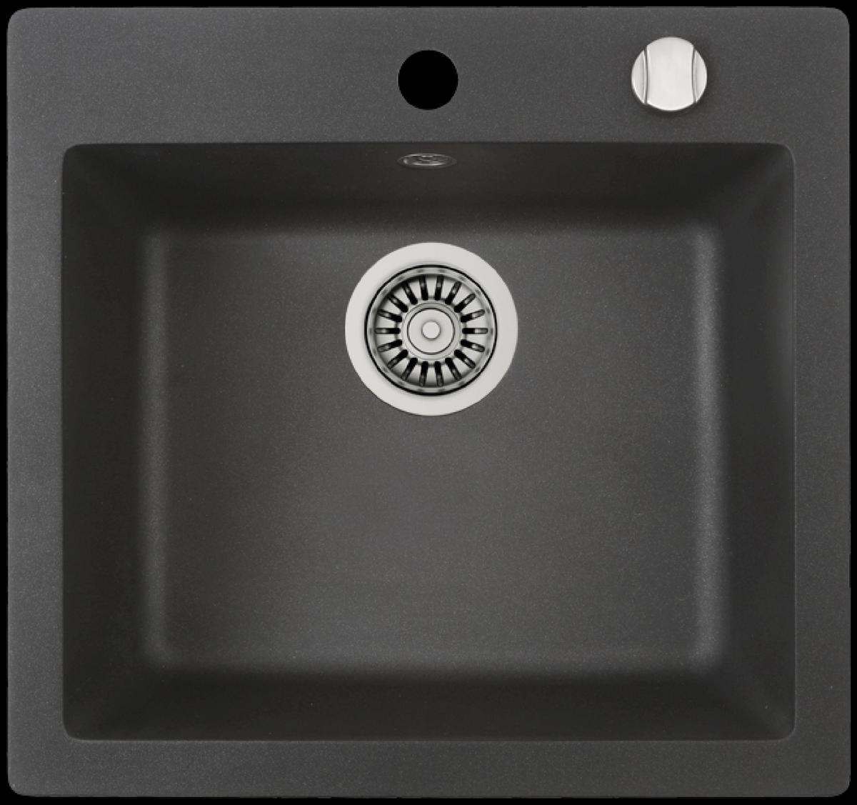 Chiuvetă TEKA CLIVO 50 GRAFIT - Modern (49/45,5cm) - Teka