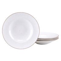 Set Krožnikov Za Testenine Vintage Nature, 4-Delni - krem barve, Basics, keramika (27cm) - Creatable