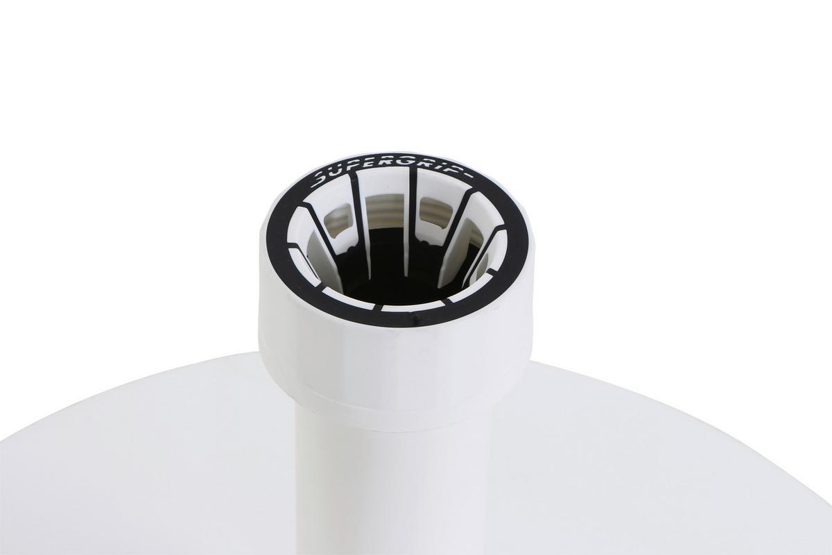 Schirmständer Kunststoff für Ø 46 cm - Weiß, KONVENTIONELL, Kunststoff (46/11/46cm) - Siena Garden