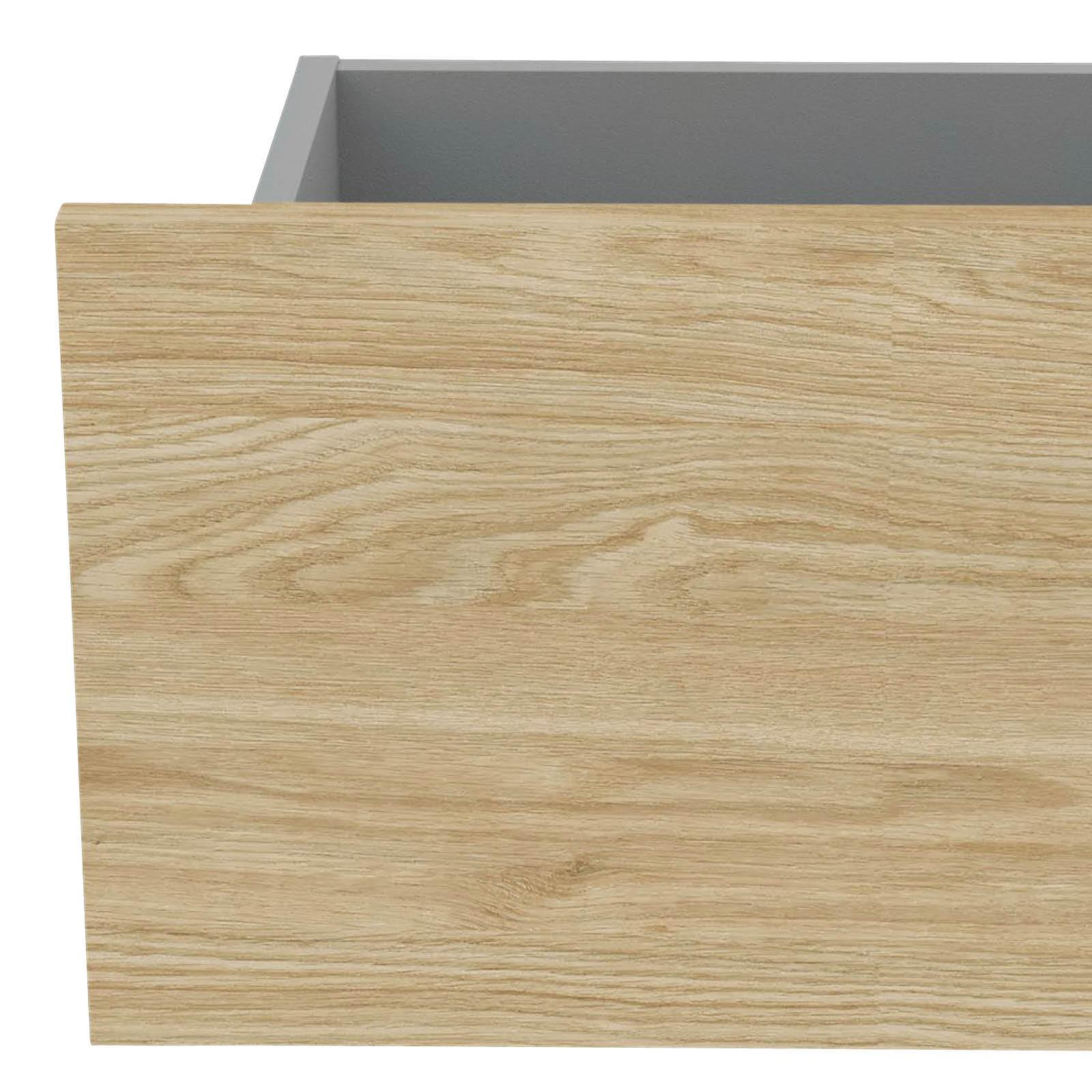 Ladica Unit - Elements - boje hrasta, Moderno, drvni materijal (45,3/21,9/36,6cm) - Based