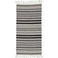 Teppich India 70x140cm - Dunkelgrau/Hellgrau, MODERN, Textil (70/140cm) - Mömax modern living