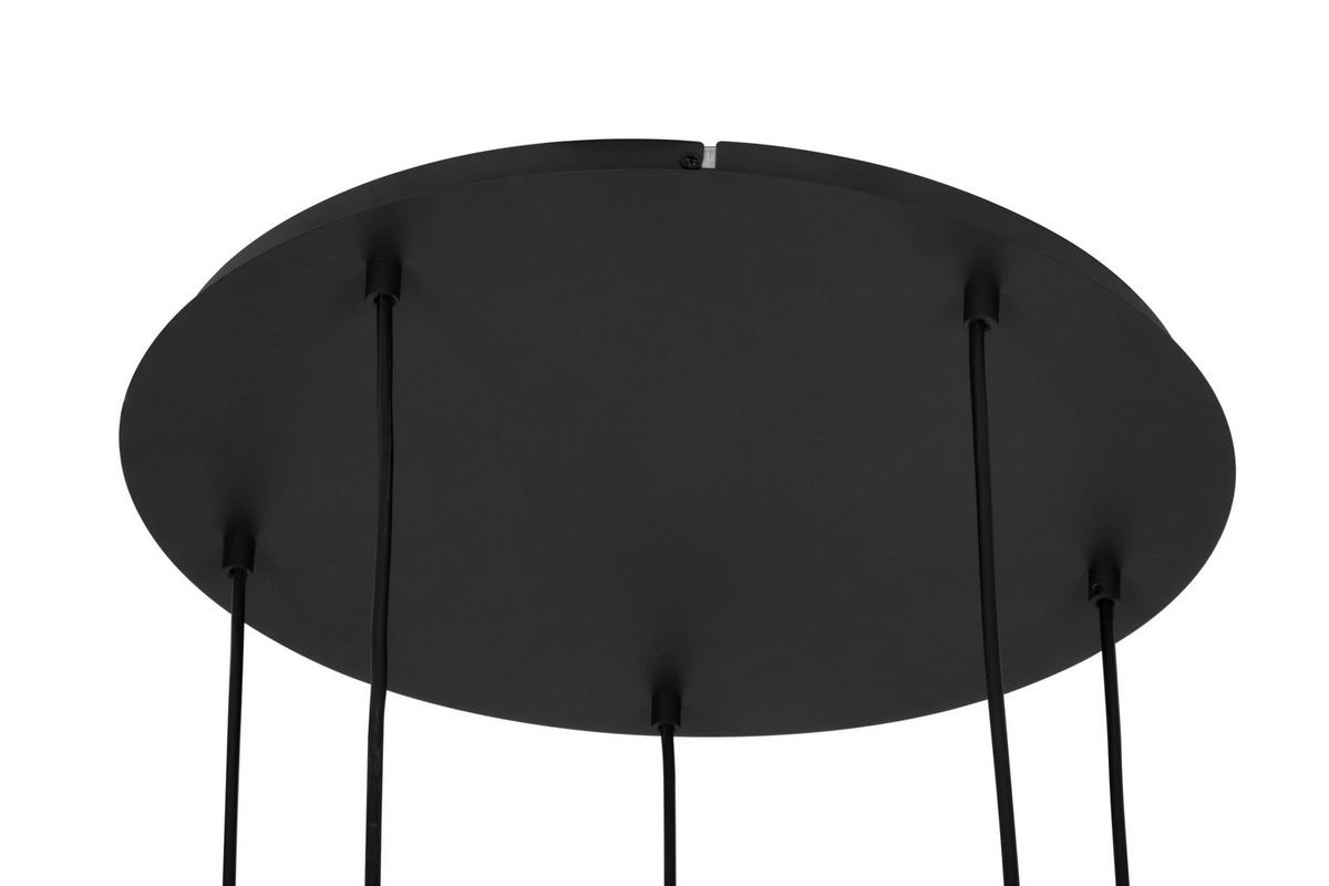 LAMPA WISZĄCA DALLAS - czarny, Basics, tworzywo sztuczne/metal (53/150cm) - Novel