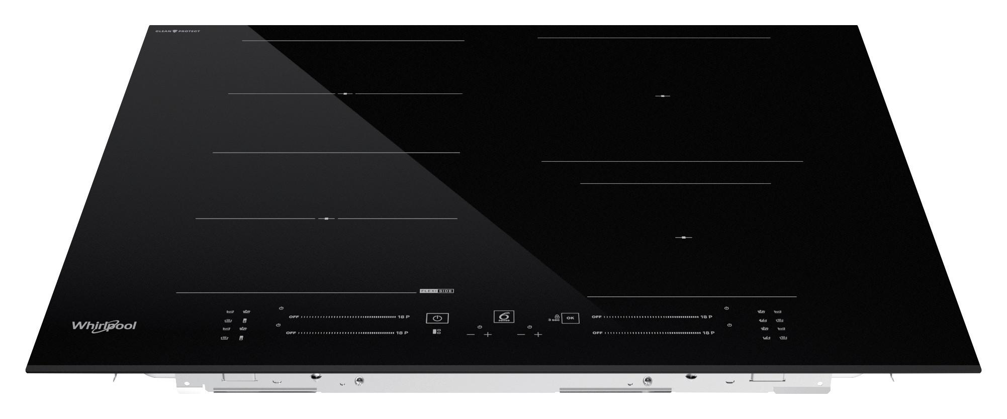 Indukciós Főzőlap Wf S4665 Cpbf - fekete, Modern, Üveg/fém (65/5,4/51cm) - Whirlpool