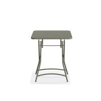 Klapptisch BREEZE in Grün ca. 6074x60 cm - Grün, LIFESTYLE, Metall (60/74/60cm) - Gardenson