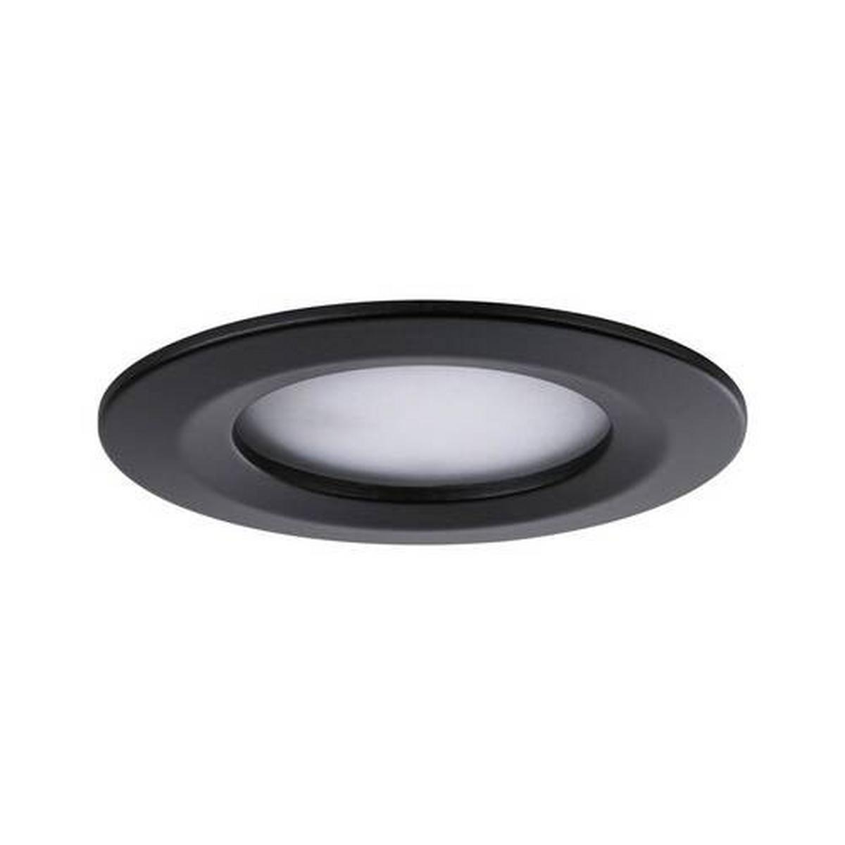 Deckenleuchte Nova max. 6,5 Watt, 3-teilig - Schwarz, Basics, Metall (7,8cm) - Paulmann