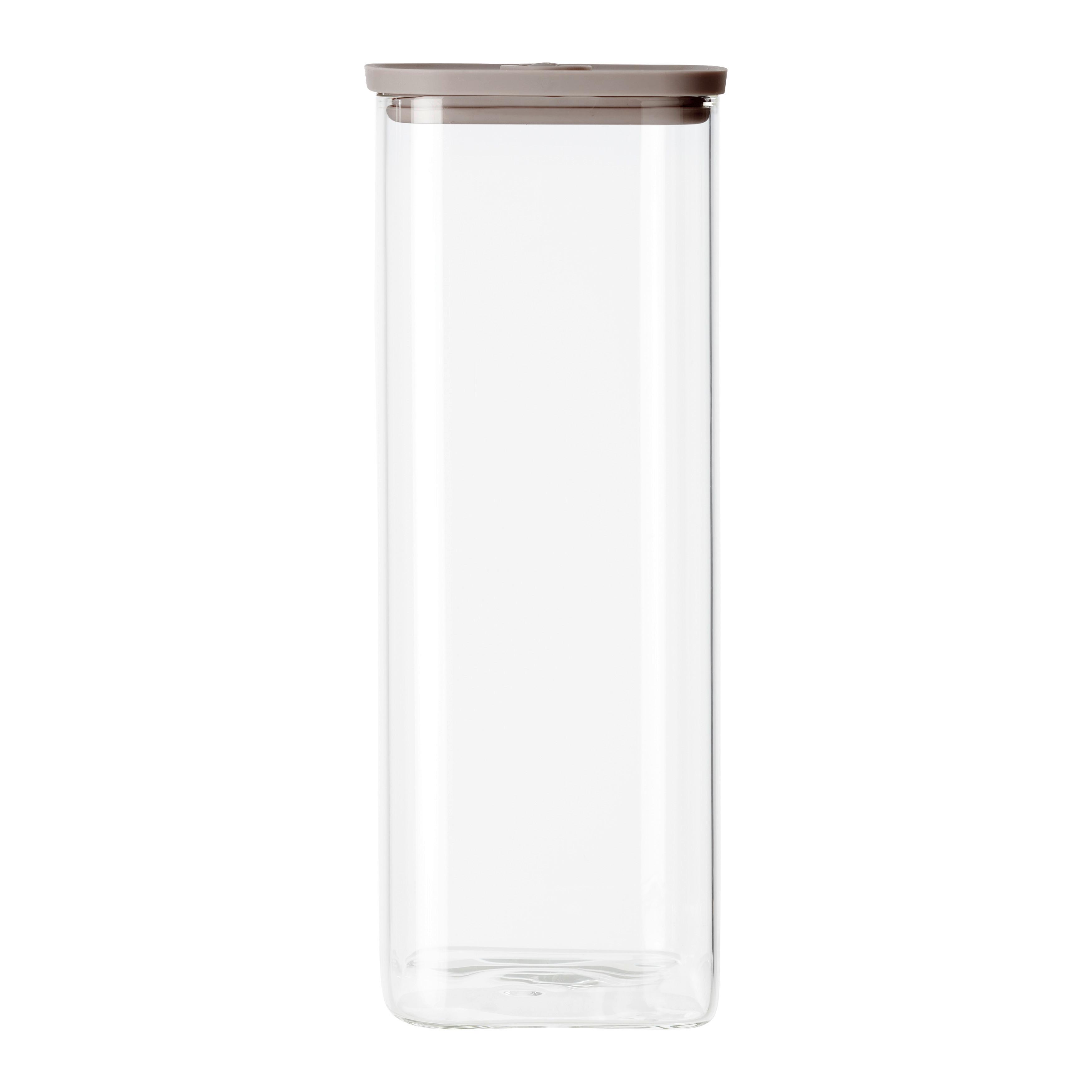 Üveg Ételtároló Fedéllel Selina - átlátszó, Modern, műanyag/Üveg (10,3/26,8/10,3cm) - Modern Living