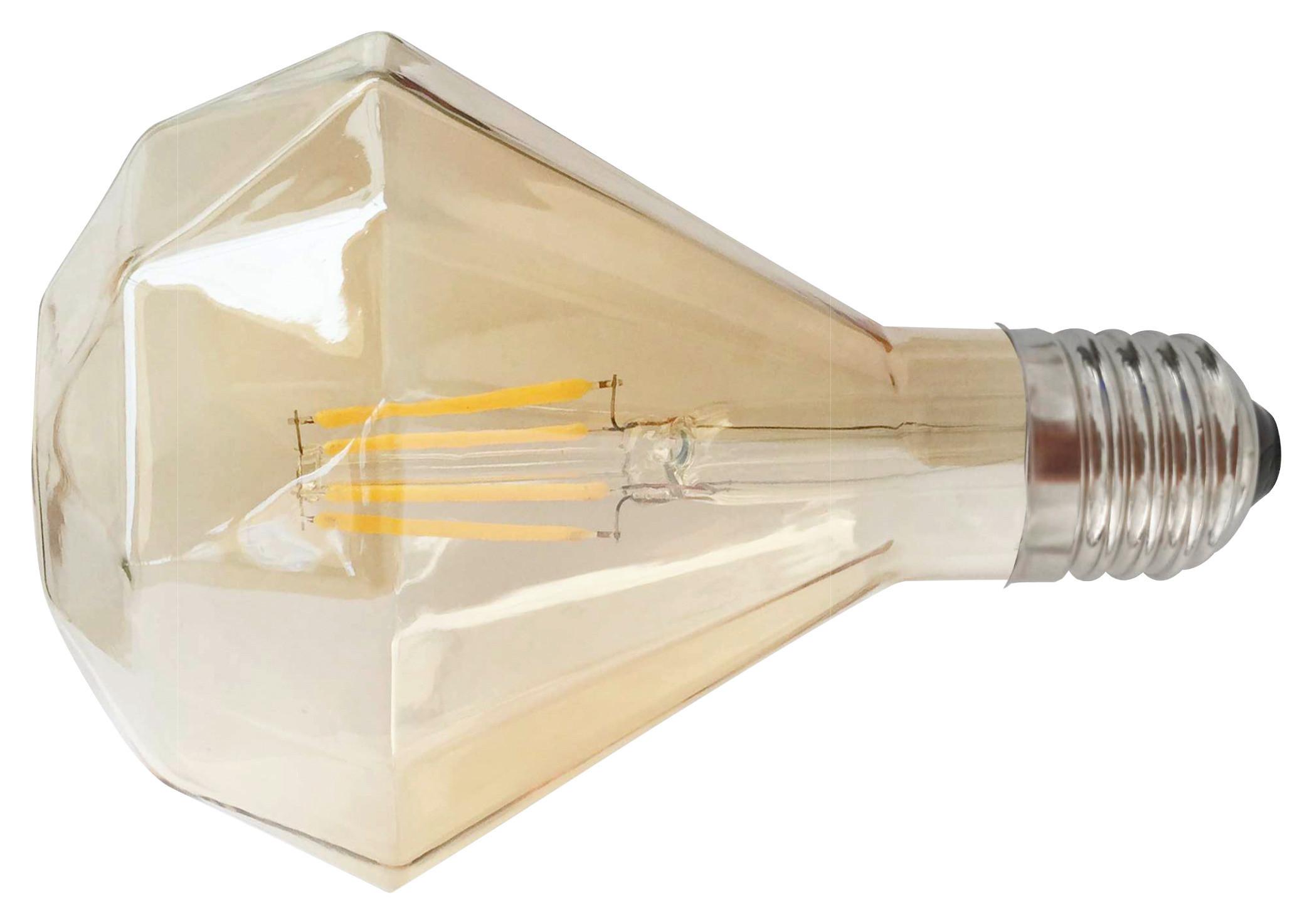 Deko-Leuchtmittel C80325MM max. 6 Watt - Goldfarben, Glas (9,5/13,6cm) - Modern Living