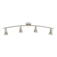 LAMPA SUFITOWA HARVEY - kolor niklowy/kolor chromowy, Modern, metal (78,5/9,5/17,5cm) - Bessagi Home