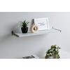 VÄGGHÅLLARE LENTINI II -SB- - aluminiumfärg, Modern, metall (2,2/8/25,5cm) - Mömax