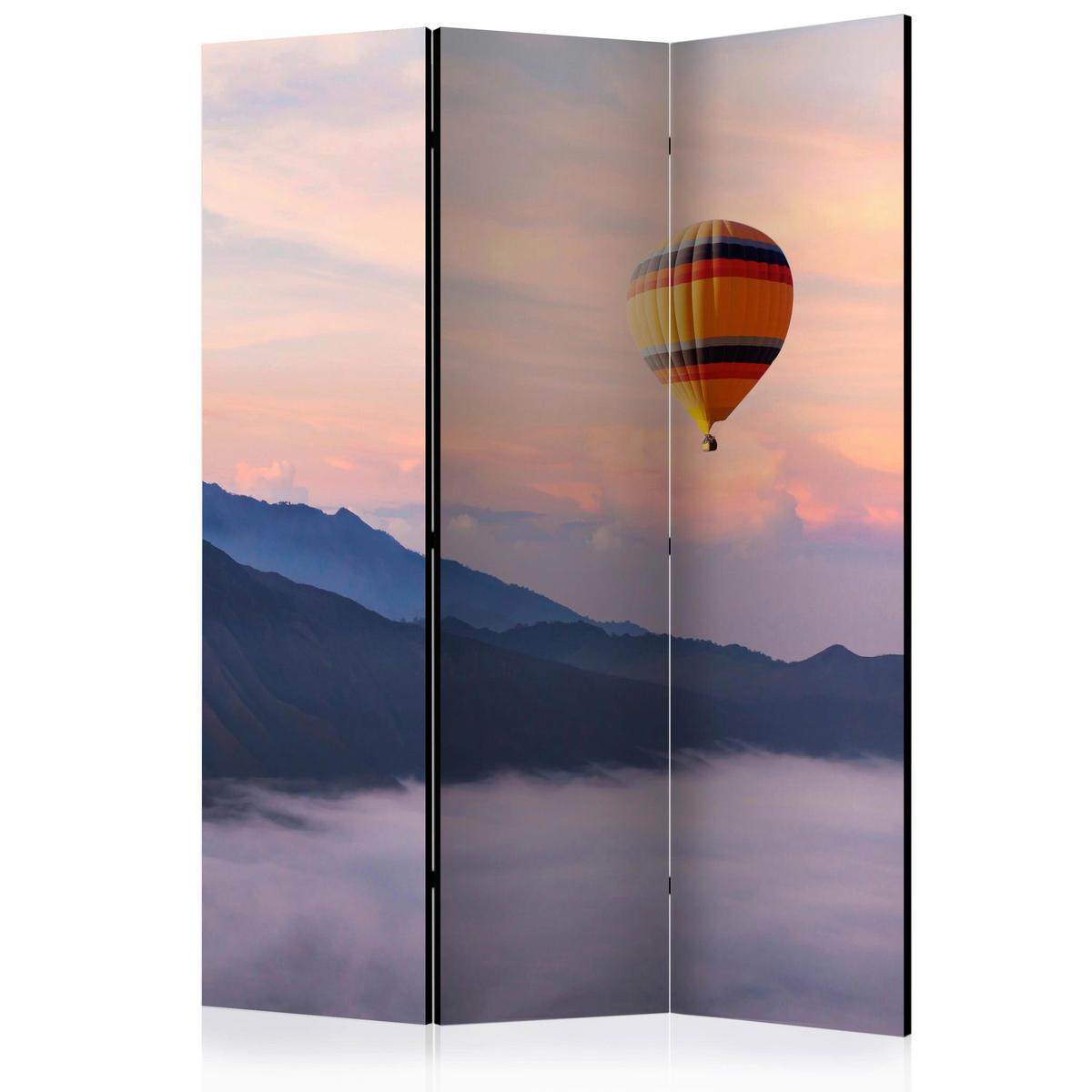 Paravan It Is Worth Dreaming, 3-Delni, Dvostranski - večbarvno, Basics, tekstil/les (135/172/3cm) - artgeist