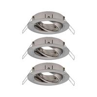 Deckenleuchte Choose! Spot Set max. 10 Watt, 3-teilig - Alufarben, Basics, Metall (8,4cm) - Paulmann