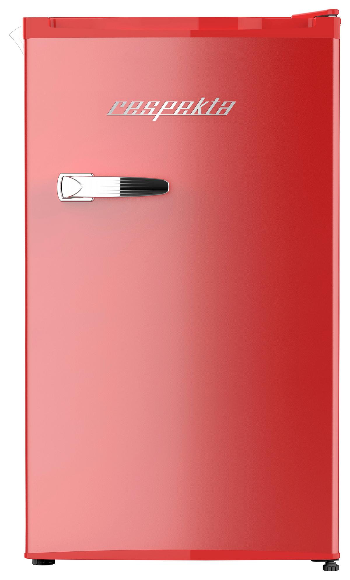 Kühlschrank Respekta Ricco KG83R-52 Rot - Rot, Basics, Glas/Kunststoff (47,4/83,1/44,7cm) - Respekta