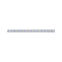 LED-Strip 70630 in Silberfarben max. 7 Watt - Silberfarben, Basics, Kunststoff (100,0cm) - Paulmann