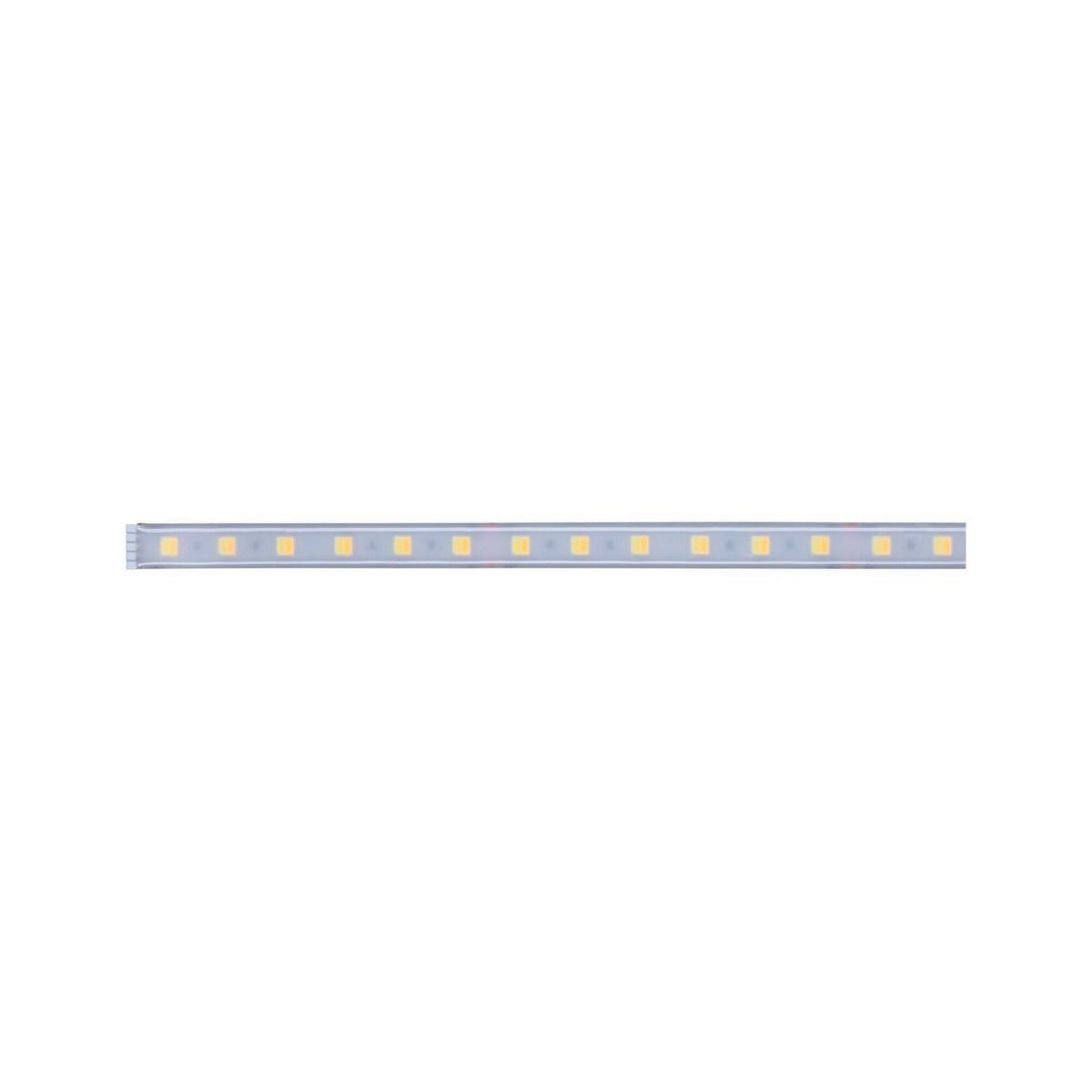 LED-Strip 70630 in Silberfarben max. 7 Watt - Silberfarben, Basics, Kunststoff (100,0cm) - Paulmann