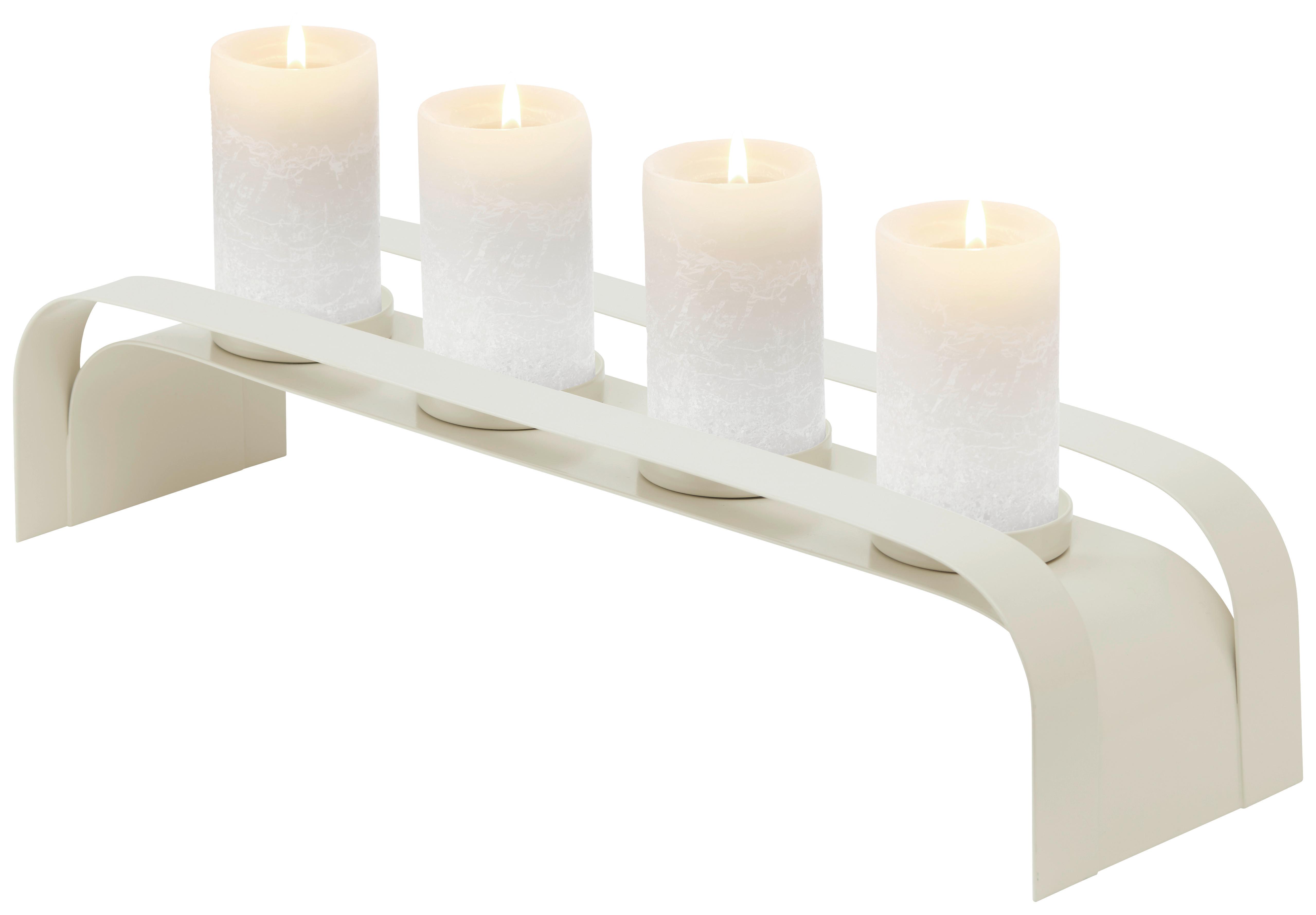 Kerzenhalter Eestelle in Braun - Braun, Metall (55,5/16,5/12cm) - Visiona
