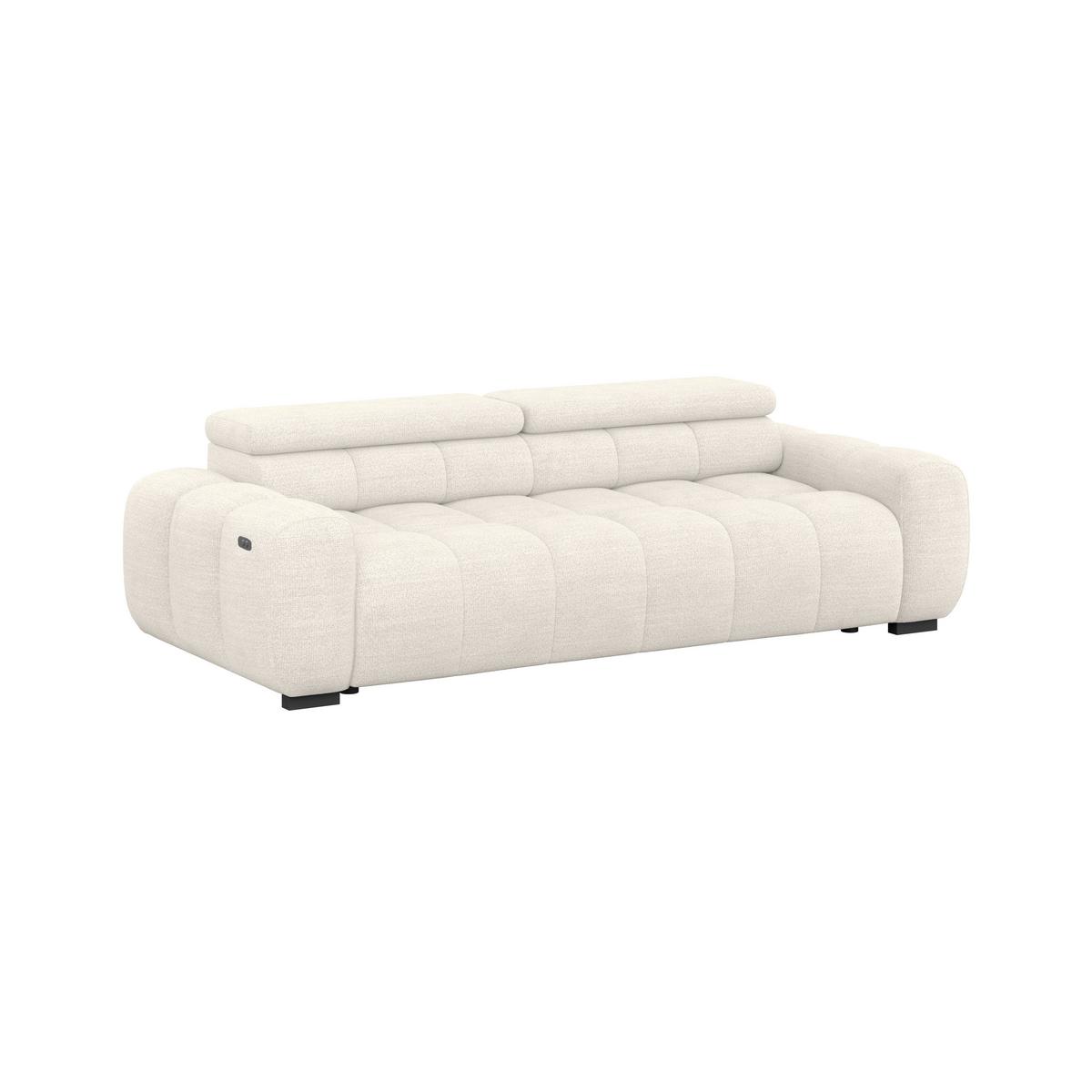 Velika Sofa Bull - crna/sivo-bež, Design, tekstil/plastika (248/77-97/108cm) - Luca Bessoni