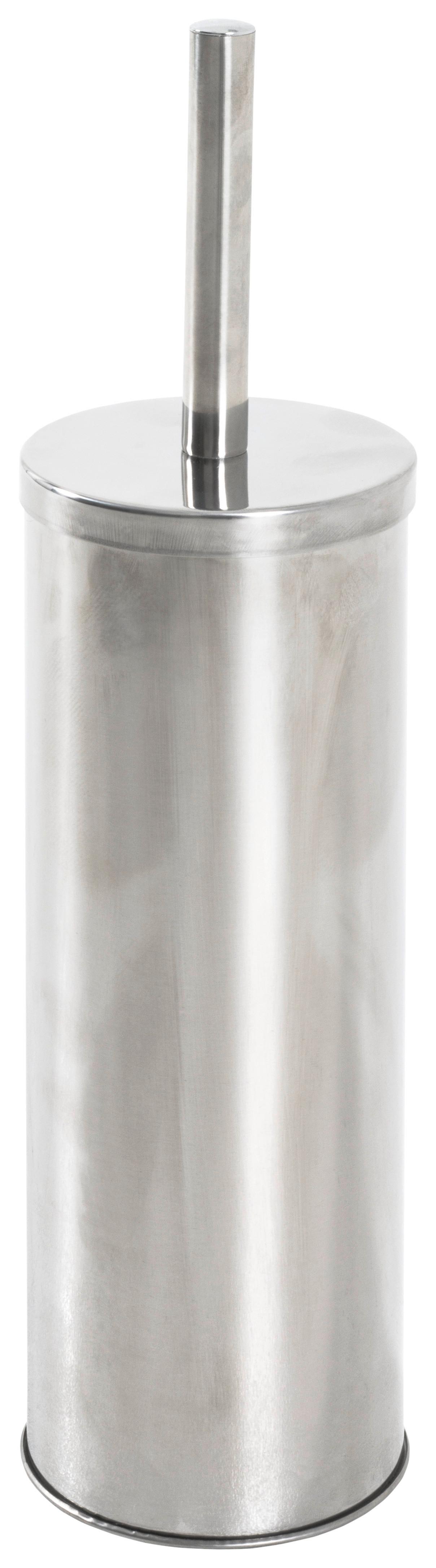 Garnitură perie WC Kosmo - culoare inox, Konventionell, plastic/metal (10/38cm)