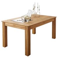 STÓŁ DO JADALNI FAMILIA - kolor dębowy, Konventionell, drewno (160-260/100/76cm) - Linea Natura