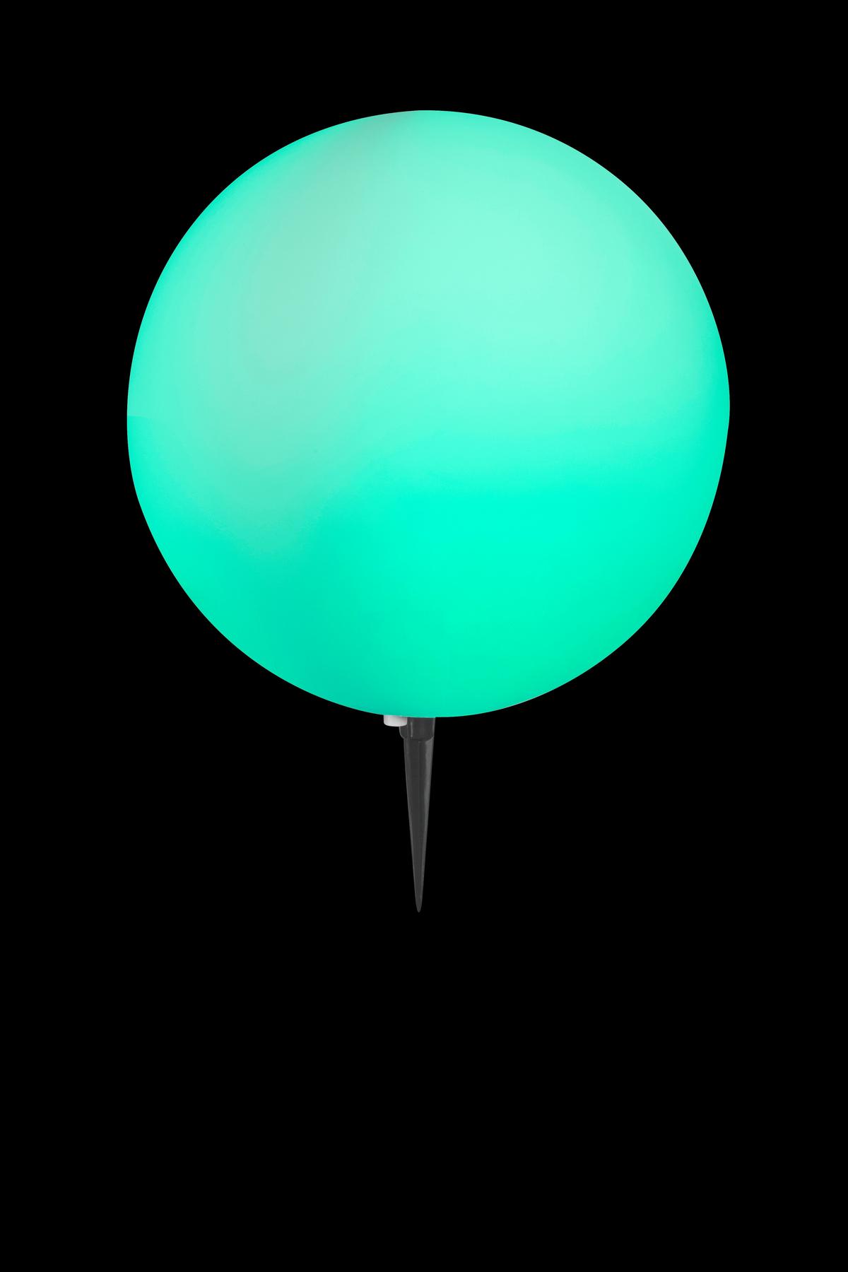 Svjetiljka Podna Vanjska 31776 Toula - bijela/crna, Design, plastika (40/56cm) - Globo