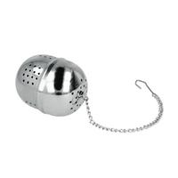 Teatojás Egg - nemesacél, Basics, fém (6,8/16/4,5cm) - Metaltex