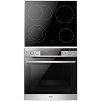 Herdset EHCX933600E - Edelstahlfarben (60cm) - Amica