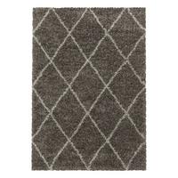 Hochflorteppich Alvor Taupe ca. 280x370cm - Taupe, Basics, Textil (280/370cm)