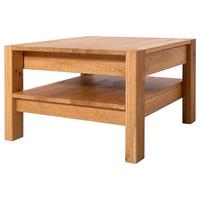 STOLIK KAWOWY PANAMA 2.0 -EXKLUSIV- - dąb dziki, Konventionell, drewno (70/70/47,5cm) - Linea Natura