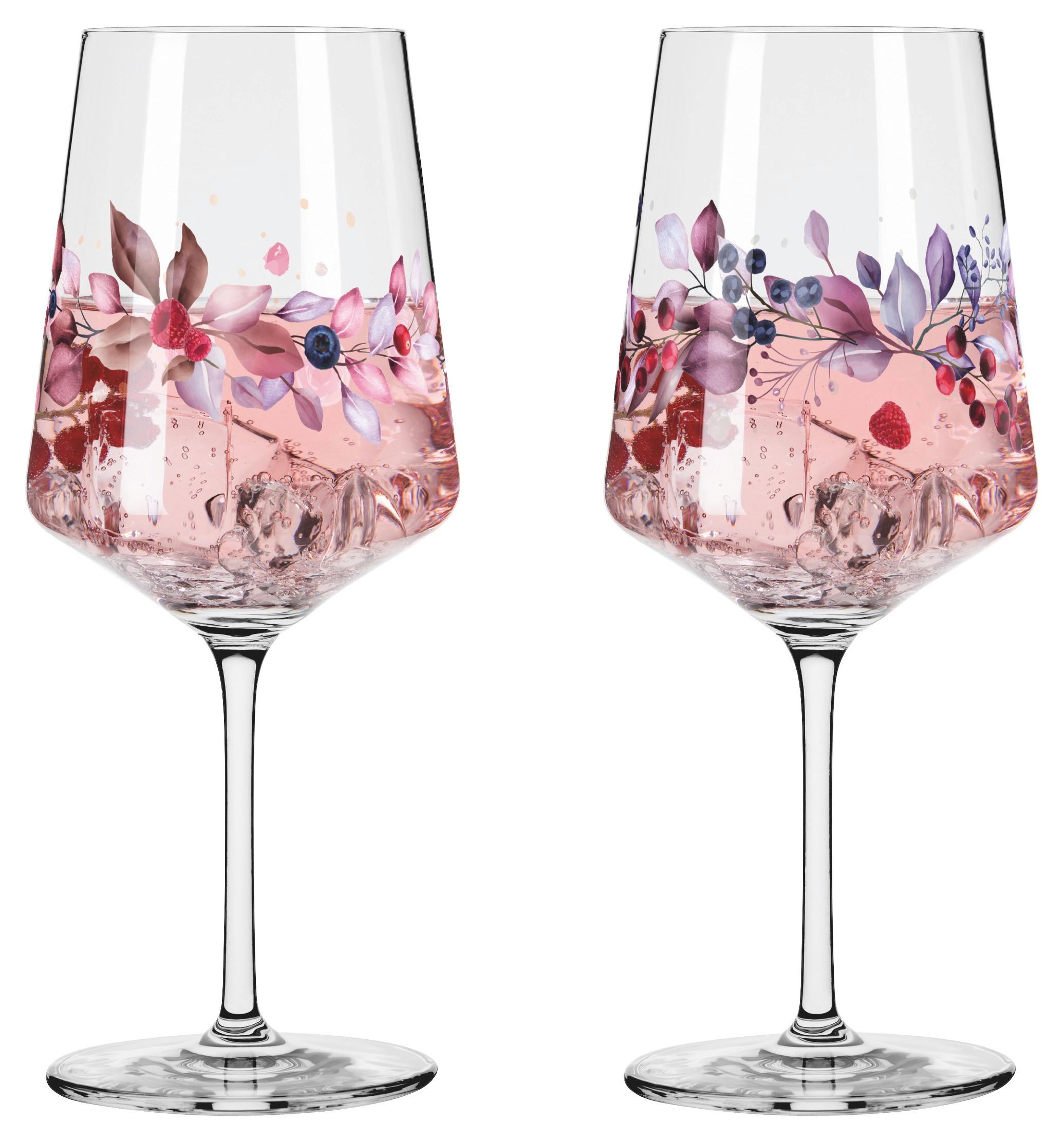 KIELISZEK DO SZPRYCERA 6011002 SOMMERSONETT SPRIZZ - jaskrawy róż/czerwony, Lifestyle, szkło (544ml) - Ritzenhoff