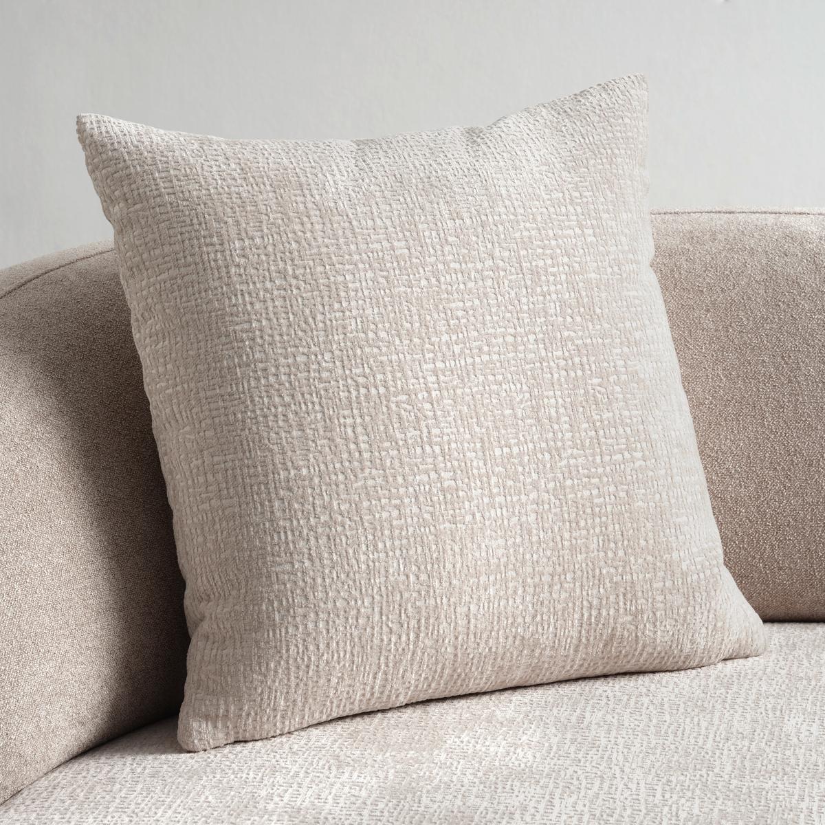 Recamiere Bondy Beige Ottomane mit Armlehne links - Beige/Schwarz, MODERN, Textil/Metall (180/83/105cm) - Premium Living