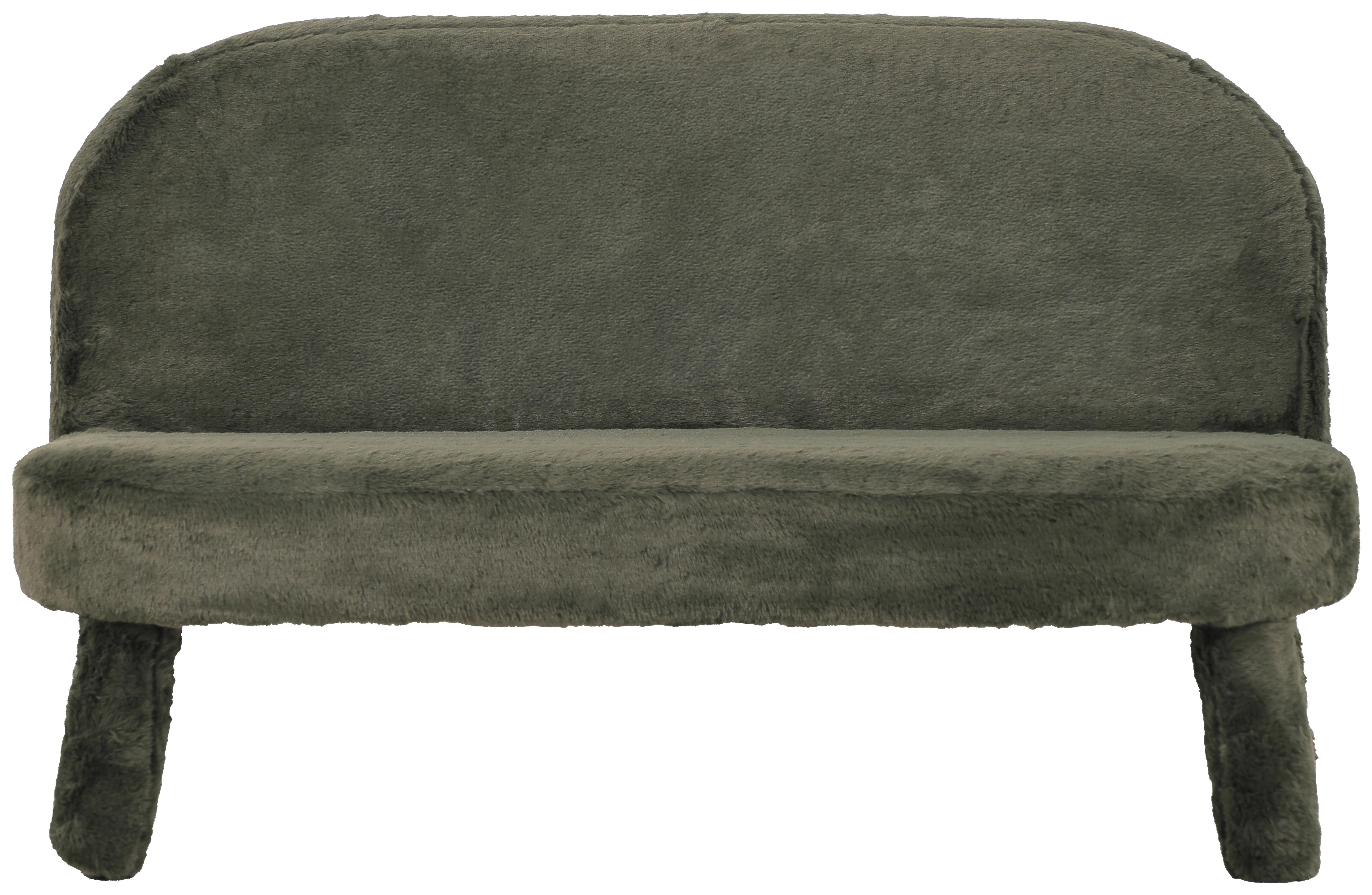 Kindersitzbank Corto Grün - Grün, MODERN, Holz/Textil (80/48/45cm) - Mömax
