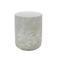 KUBEK DO MYCIA ZĘBÓW LONDA - jasnoszary/szary, Konventionell, ceramika (8/10,5/8cm) - Schöner Wohnen