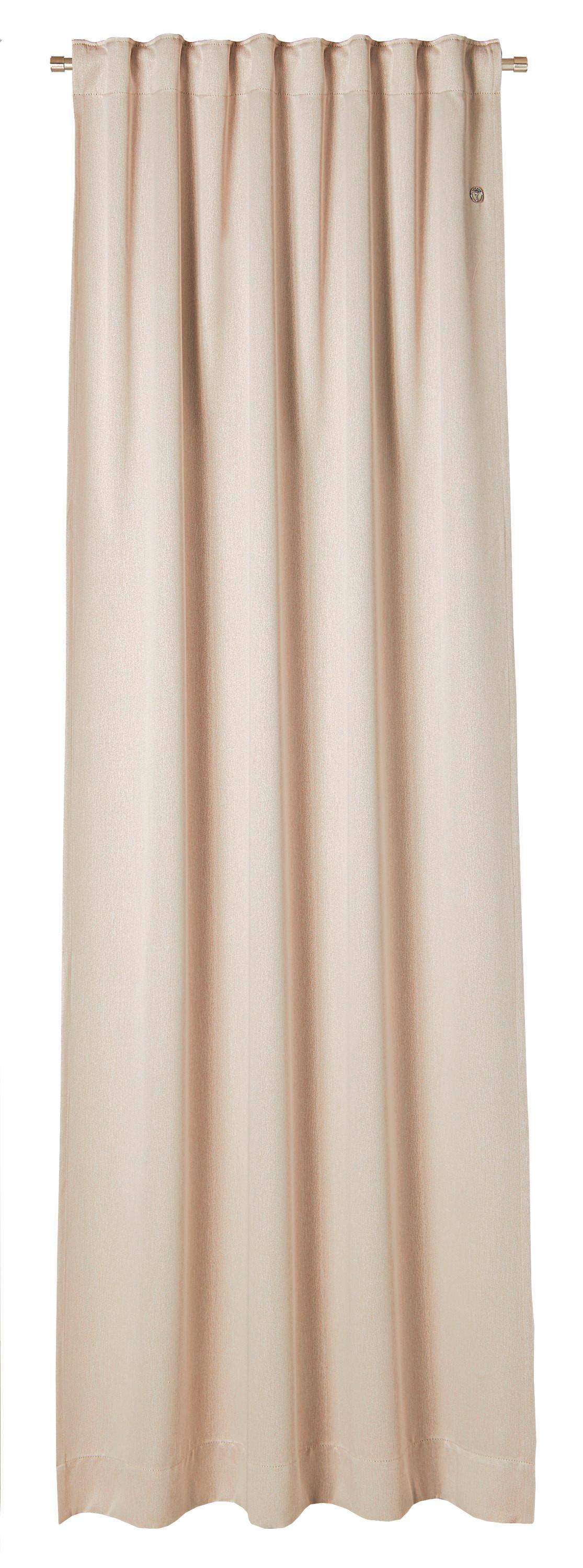 ZASŁONA GOTOWA J!PURE DIMOUT JOOP! - beżowy/kolor naturalny, Design, tkanina (130/250cm) - Joop!