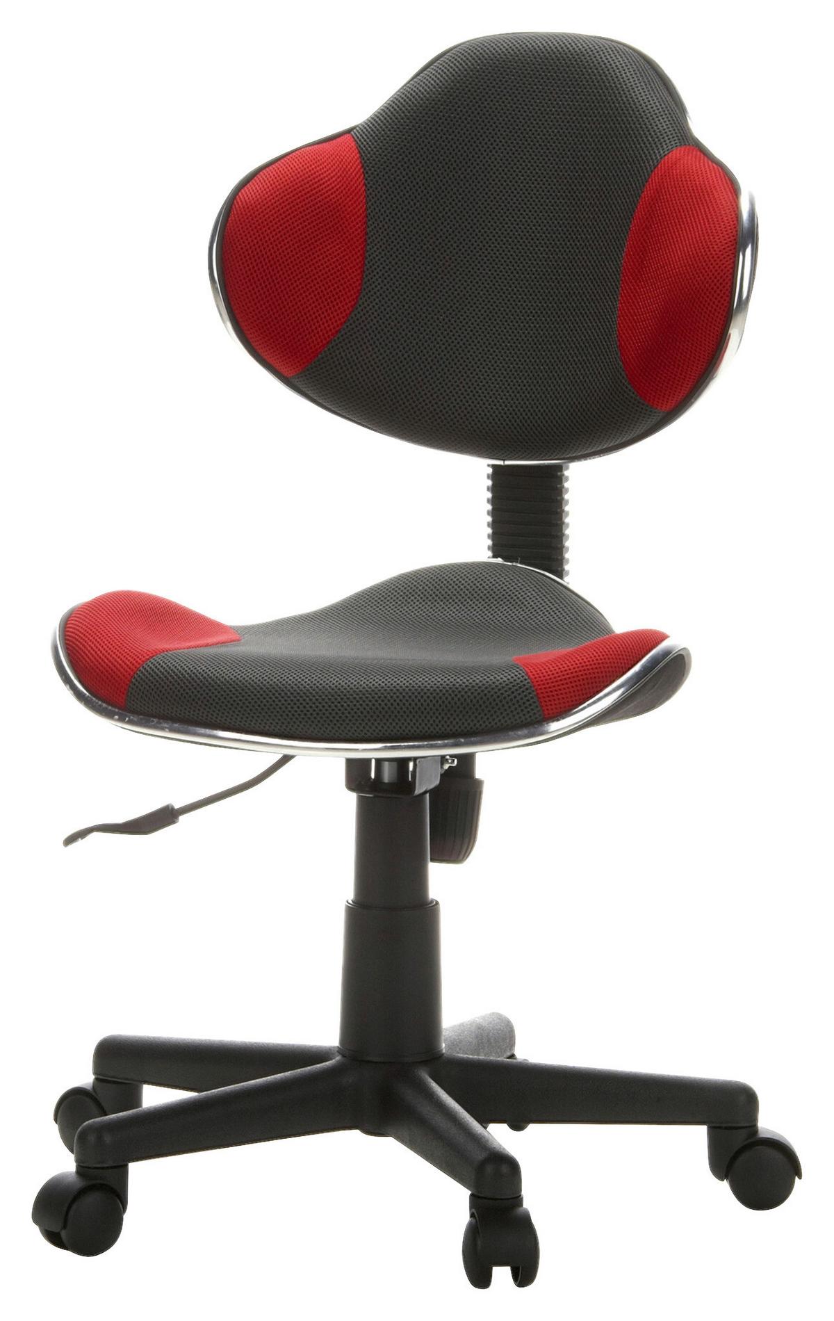 Mladinski Vrtljivi Stol Kiddy Gti 2, Siva, Rdeča - rdeča/siva, Basics, umetna masa (45/86-101/42cm) - MID.YOU