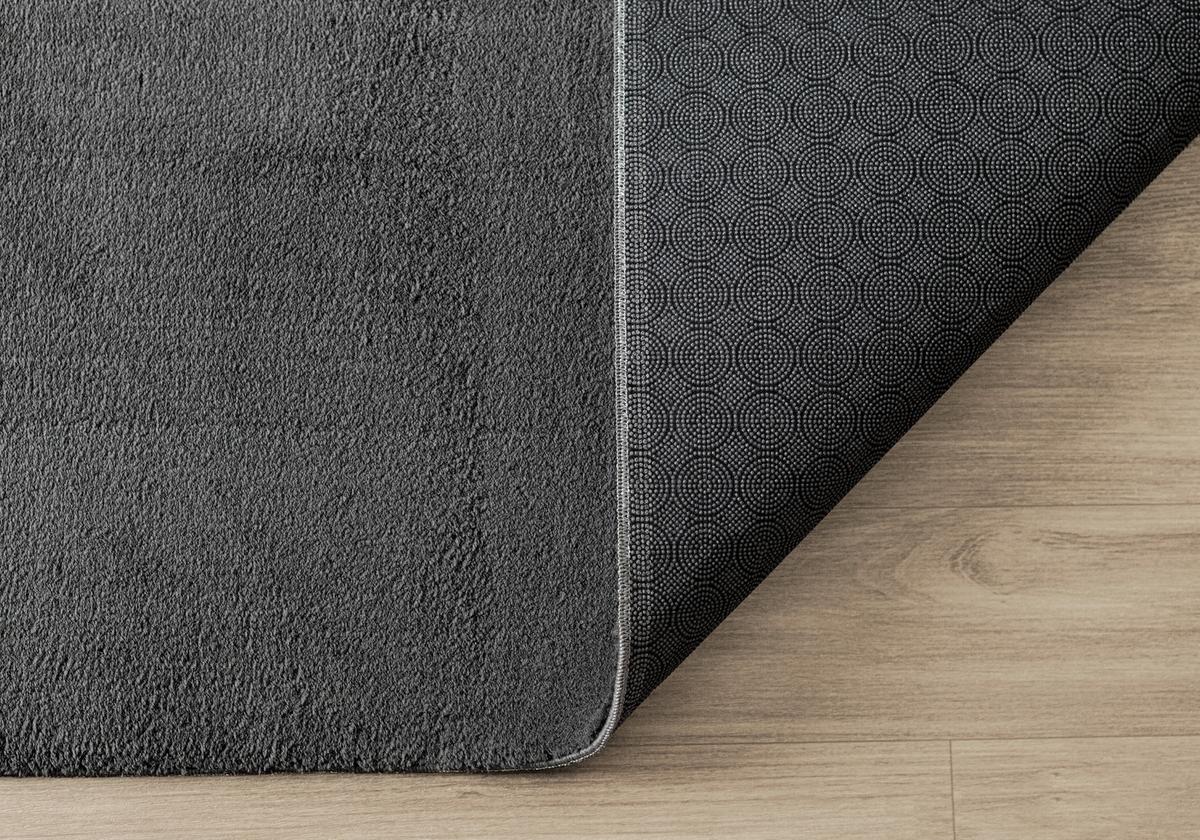 Fellteppich Loft Anthrazit ca. 140x200cm - Anthrazit, KONVENTIONELL, Textil (140/200cm) - Novel