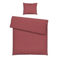 Bettwäsche Ornament Ca. 160x210cm - Gelb/Weinrot, Lifestyle, Textil (160/210cm) - Modern Living